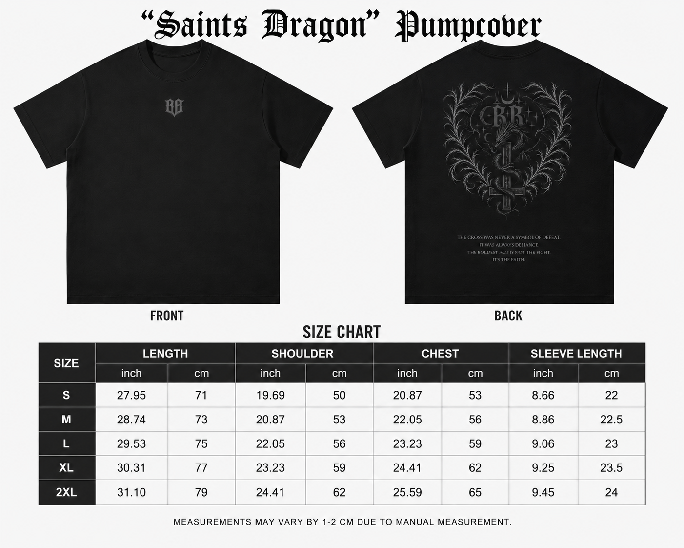 "Saints Dragon" Pumpcover